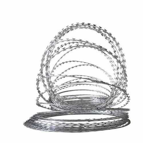 High Quality Hot Dipped Galvanized Razor Barbed Wire Concertina 980mm Razor Wire