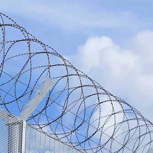 Concertina Coil Razor Wire Concertina Razor Wire Galvanized Razor Barbed Wire