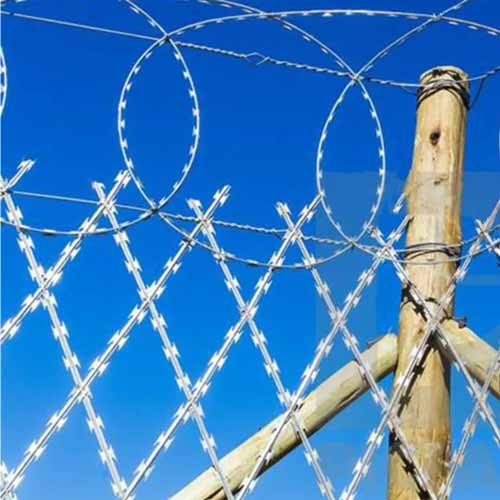 Razor Wire Mesh Fence Panel